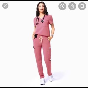 Figs Mauve Scrub Set